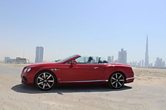 Аренда Bentley Continental GTC в Дубае