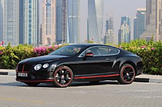 Аренда Bentley Continental GT в Дубае